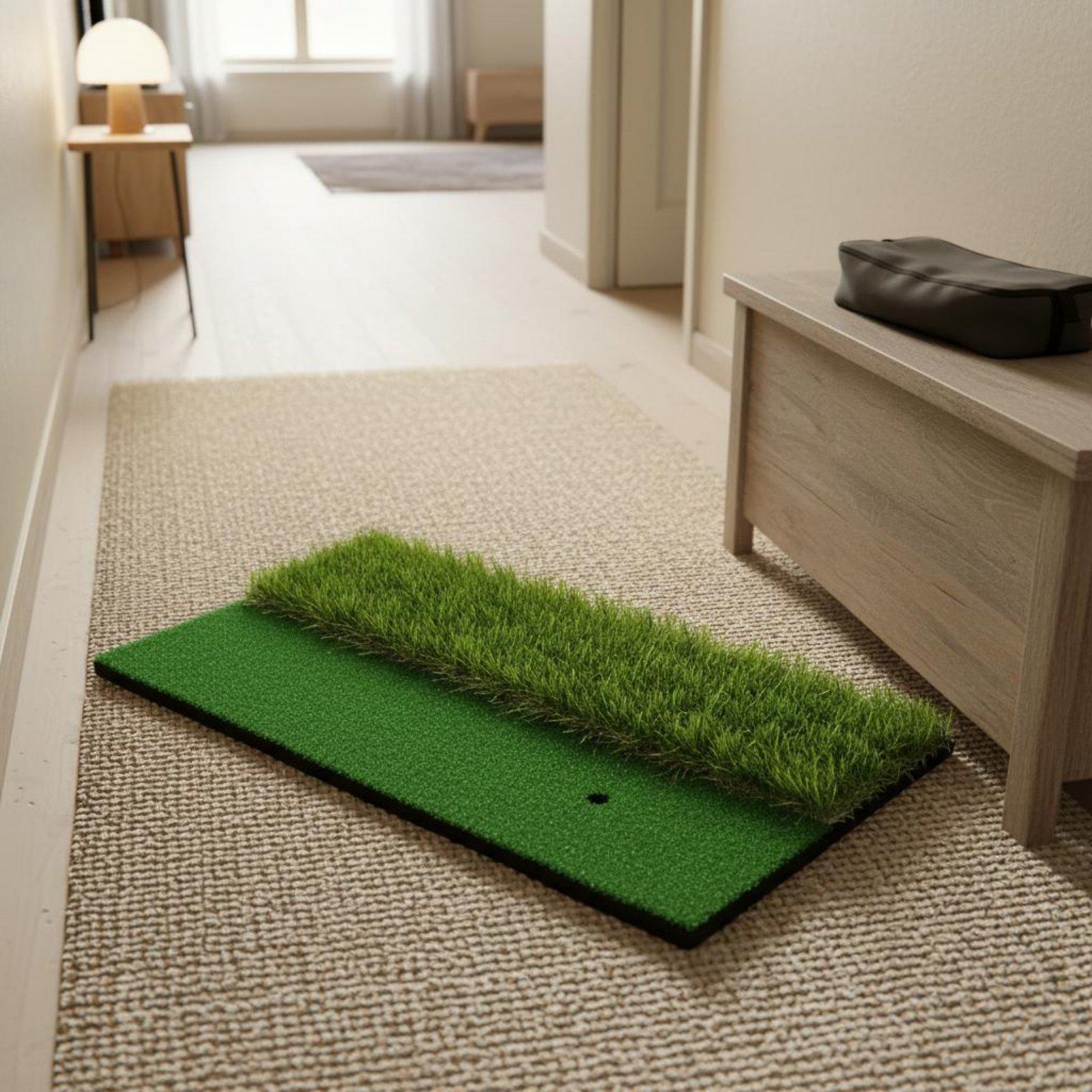Sports Equipment You Hit - Tapis d'entraînement de golf double surface