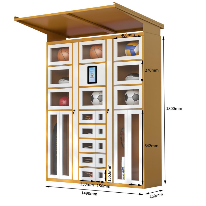 Sports Equipment Cabinet - Armoire intelligente de location et de