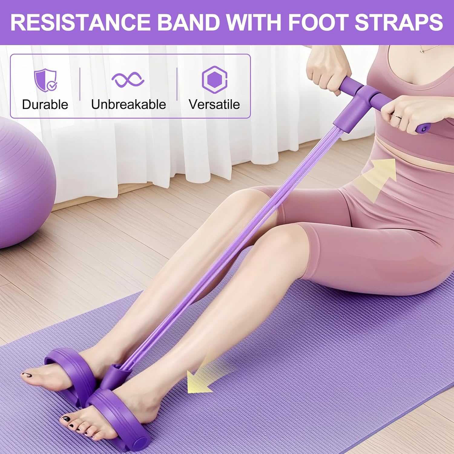 Sports Equipment Suppliers - Bande de résistance à pédale 4