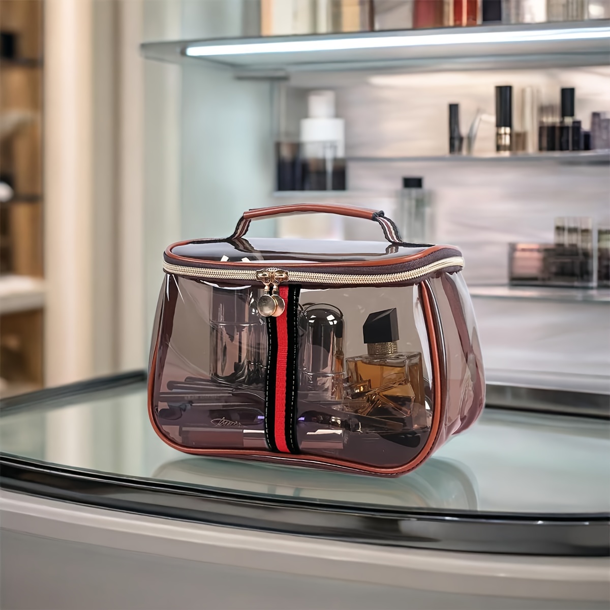 Sac de maquillage transparent  - Sports Equipment Cabinet avis et prix