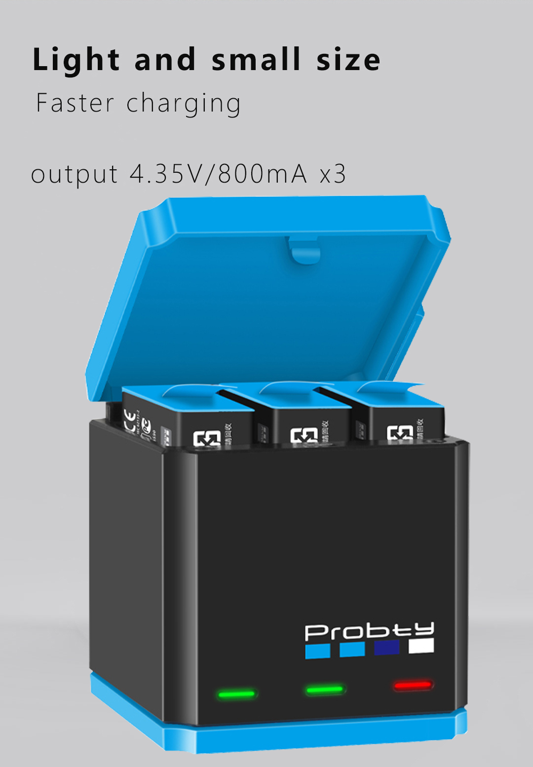 Chargeur pour GoPro 12 11 10,  - Sports Equipment Cabinet avis et prix