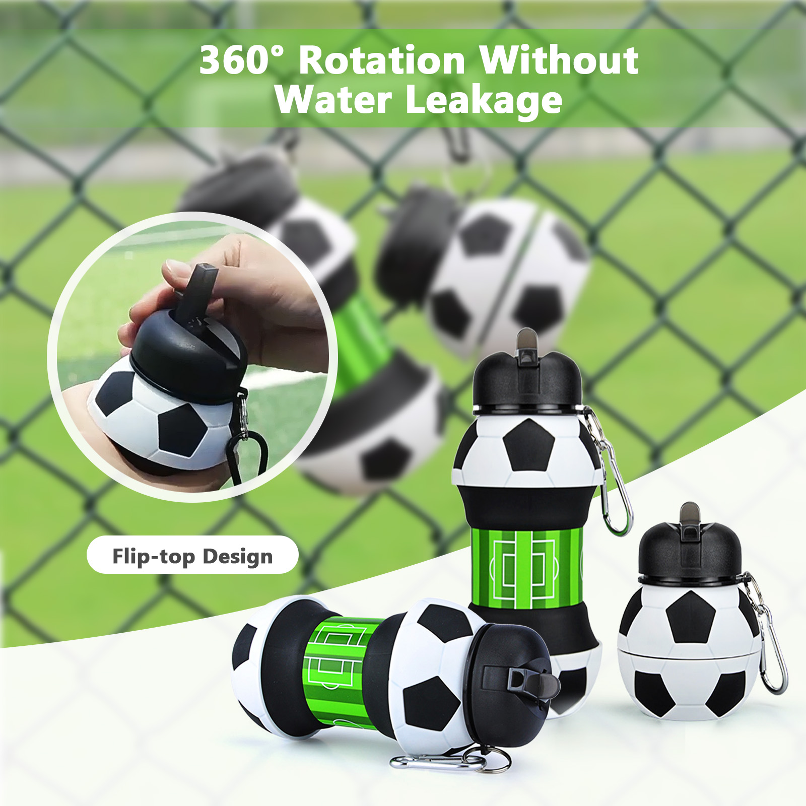 Bouteille d'eau pliable de 550 - Sports Equipment For Kids avis et prix